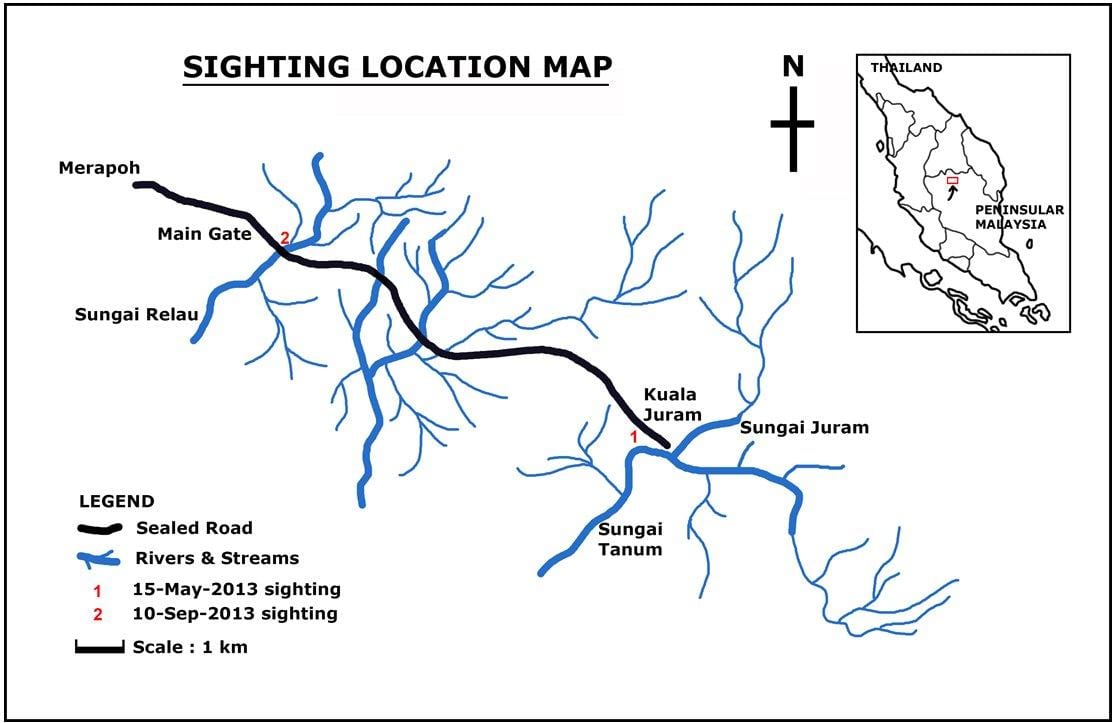 harita Malezya river