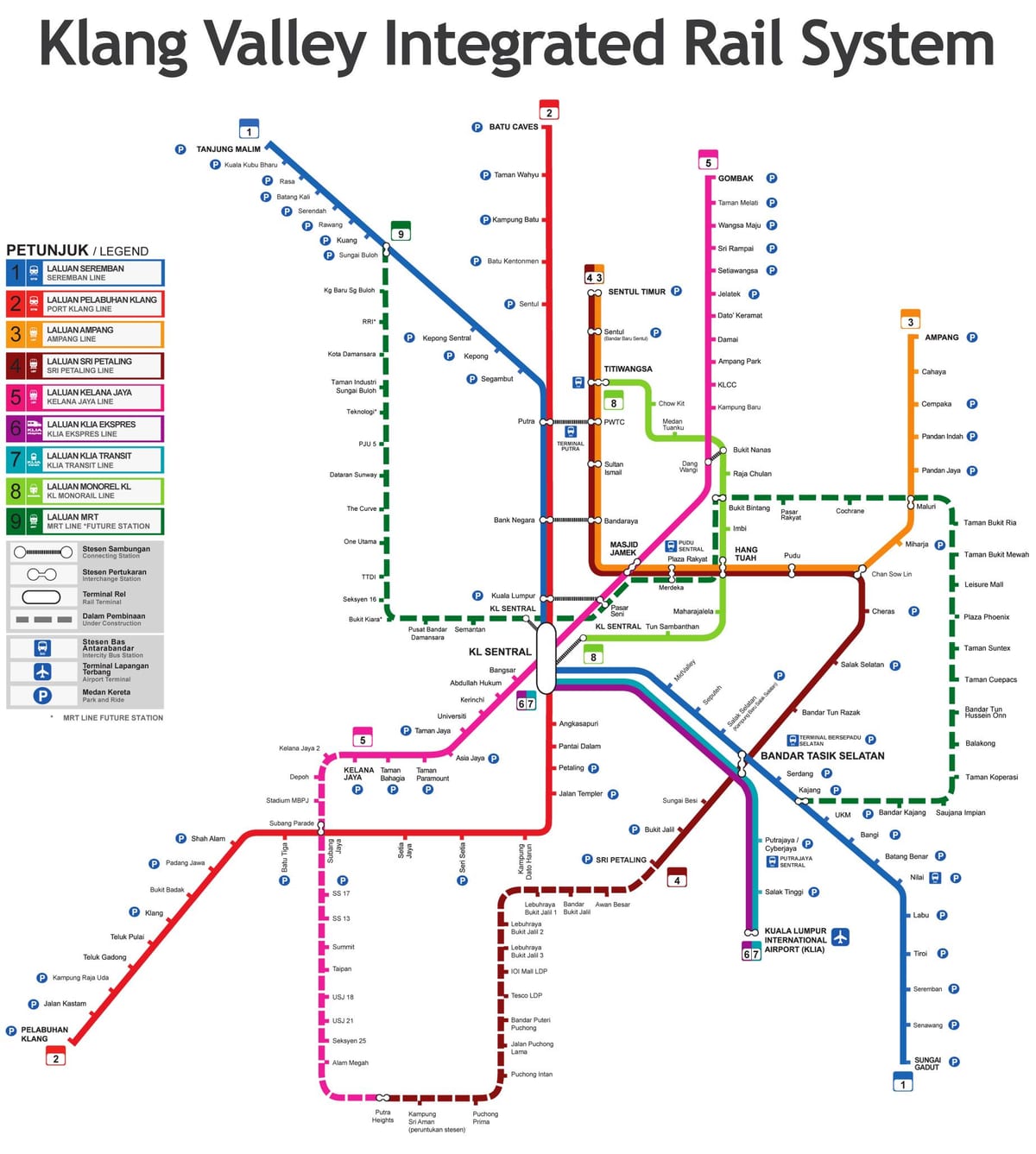 transit harita Malezya