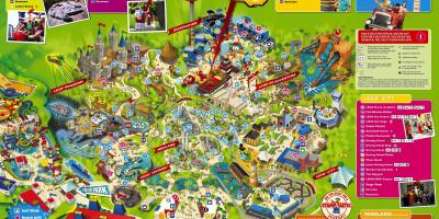 Legoland Malezya haritası 